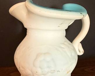 Kanawha Glass Satin Cased Pitcher