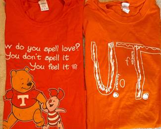 University of Tennessee Winnie the Pooh Apparel Lot