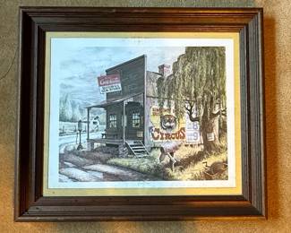 Lee Roberson Country Store Limited Edition Print