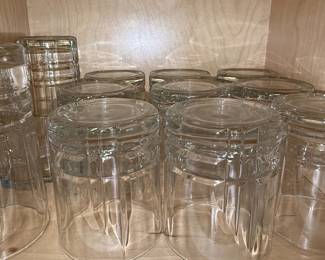 Panelled Glass Tumbler Set