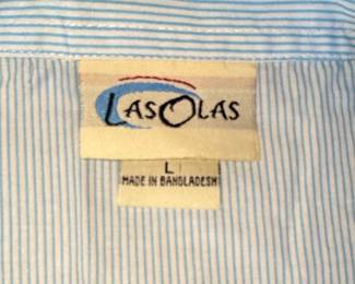 Las Olas Lady Volunteers Seersucker Shirt
