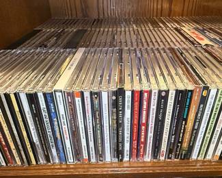 Collection of Bluegrass and Country Music CDs
