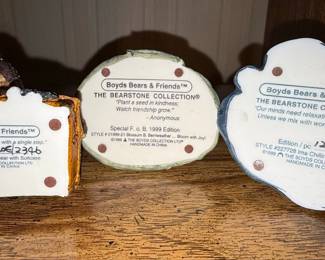 Boyds Bears The Bearstone Collection Figurines