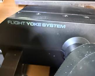 Logitech G Flight Yoke System with Throttle Quadrant and Rudder Pedals