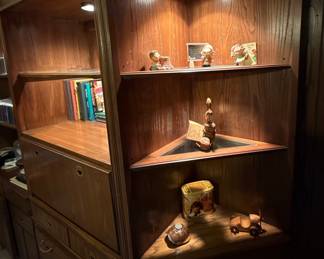 Hammary Modular Wall Unit with Drop-Front Desk