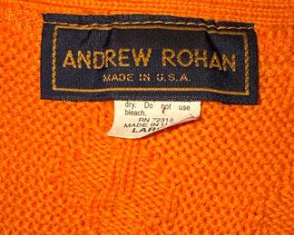 Andrew Rohan University of Tennessee Lady Volunteers Sweater Vest