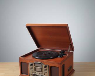 Crosley Style Record Player Console