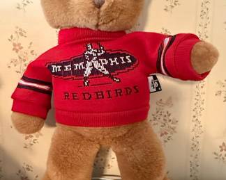 4.0 Point Memphis Redbirds Teddy Bear
