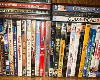 Assorted DVD and Blu-ray Movie Collection
