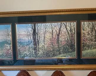 Robert A. Tino Limited Edition Triptych Print