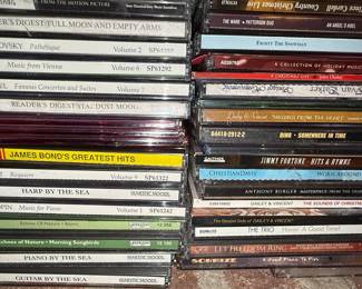 Assorted Music CD Collection