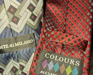 Assorted Designer and Quality Neckties