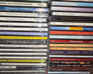 Assorted Music CD Collection