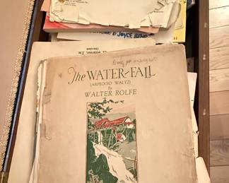 Vintage Sheet Music Collection