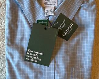 L.L.Bean Traditional Fit Wrinkle-Free Sport Shirt