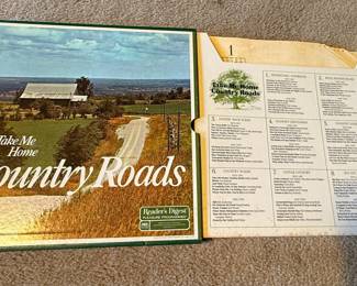 Reader's Digest Take Me Home Country Roads Vinyl Box Set