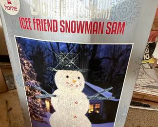 Trim A Home Icee Friend Snowman Sam