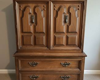 French Provincial Style Armoire