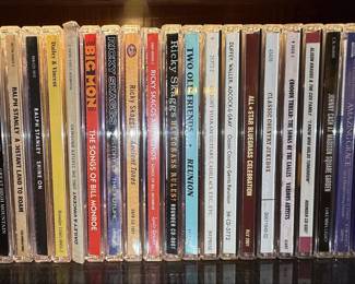 Collection of Bluegrass and Country Music CDs