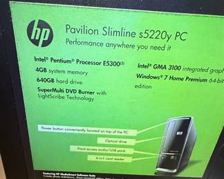 HP Pavilion Slimline s5220y Desktop PC