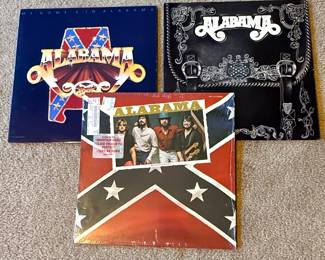 Alabama "My Home's in Alabama" and "Mountain Music" Vinyl Records