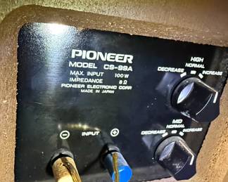 Pioneer CS-99A Speakers