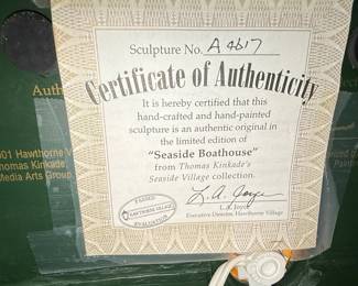 Thomas Kinkade Hawthorne Village Collection