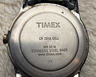 Timex South Street Sport Two-Tone Day-Date Indiglo Watch