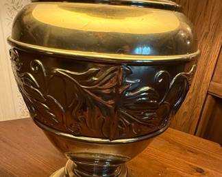 Neoclassical Style Brass Urn Table Lamp