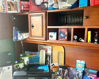 Medical braces & supplies on top Shelf