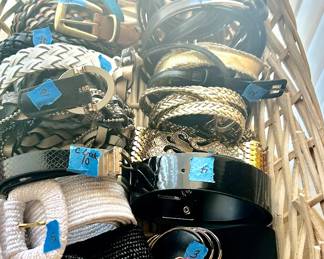 Belts $2-10 ea