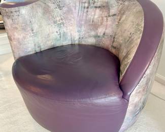 Rossi Furniture Swivel Chairs 35.5w x 38.5d x 15” floor to seat $250; 2 available at $250