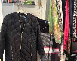 Scarves winter & accessory; Michael Kors winter coat