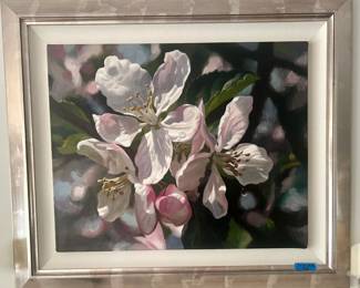 Framed Floral 31”x35” $115