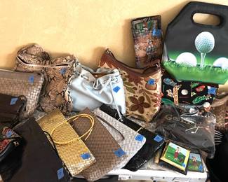 Ladies Purses - enlarge photo to see prices of ea
