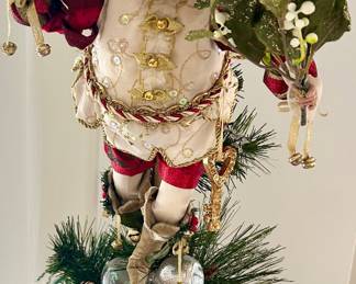 Mark Robert’s Santa 8”w x 11”d x 23”h $95
