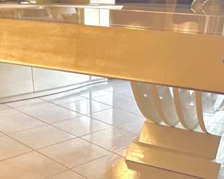 46”w x 111” long x 30”h Table $250