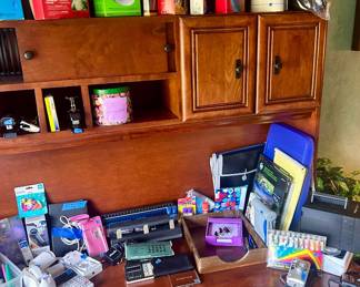 Medical devices & Supplies on Top Shelf. 