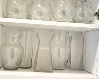 Glass vases