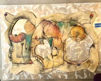 Bravo by Eric Waugh 54”w x 40”h $200