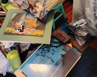 Disney lithographs about 30 of them