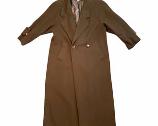 Brown Michelle Stuart Trench Coat
