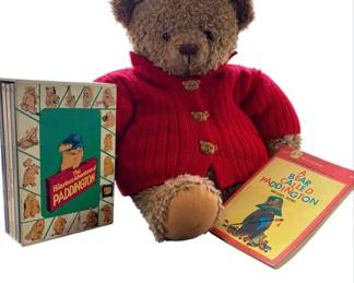 Vtg Hallmark Mary Teddy Bear Paddington Books