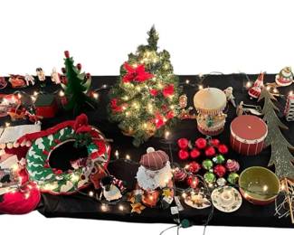 Assortment Of Christmas Decor