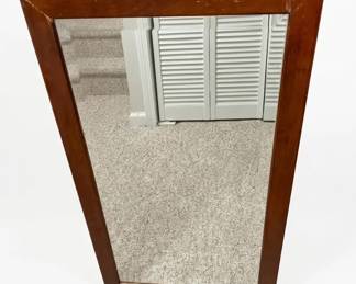 Wooden Framed Wall Mirror