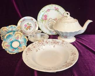 Vintage Floral Dishware With Stories