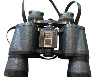 Vintage Bushnell Porro Prism Binoculars with InstaFocus System Black No Case