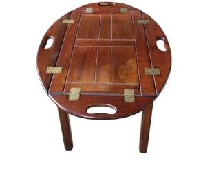Vintage Mahogany Butlers Table The Bombay Company