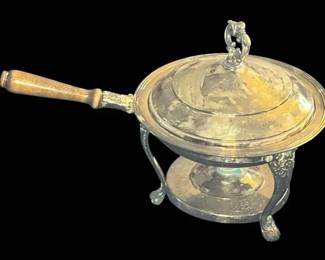 Vintage SilverPlated Chafing Dish