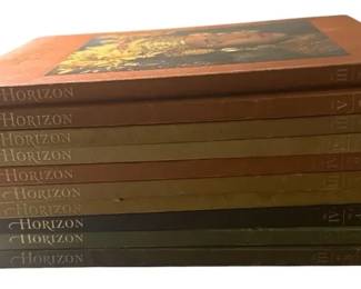 Vintage Horizon A Magazine of the Arts Hardcover Book Collection 10 Books